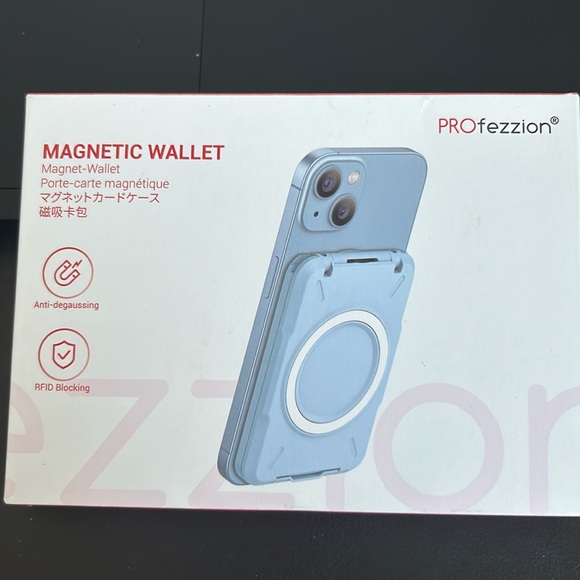 PROfezzion Magnetic Wallet for Smartphones - Picture 1 of 3